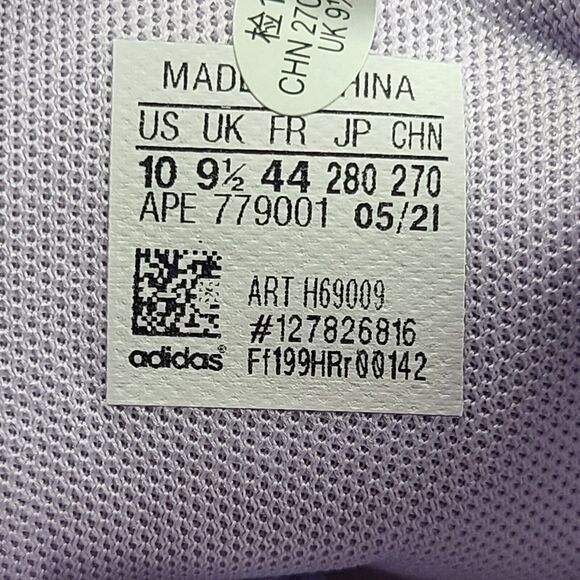 Adidas Basketball Shoes Mens Size 10 Harden Vol 5 Futurenatural Purple H69009 - Picture 14 of 14